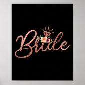 Junggeselinnen-Abschied Bride Bridal Polterabend G Poster (Vorne)