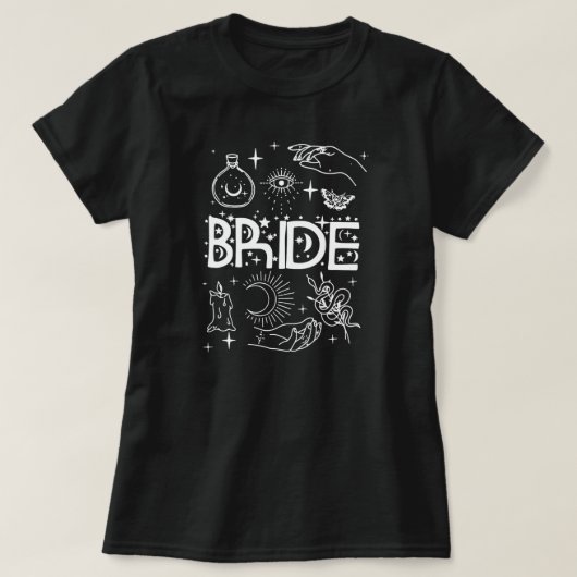Junggeselinnen-Abschied Bride Bridesmaids Girl Wit T-Shirt (Design vorne)
