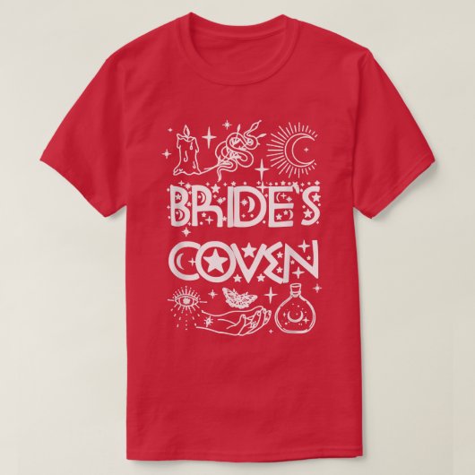 Junggeselinnen-Abschied Bride & Bridesmaids T-Shirt (Design vorne)