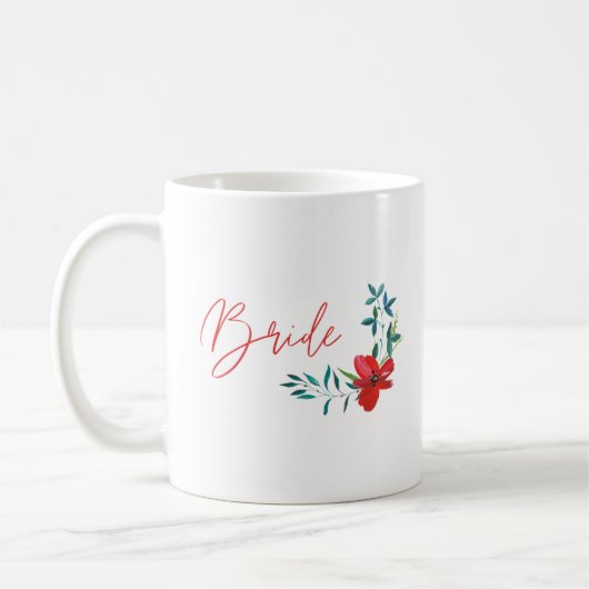 Junggeselinnen-Abschied Bride Kaffeetasse (Links)