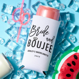 Junggeselinnen-Abschied Bride und Boujee Selters Dosenkühler