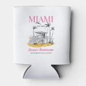 Junggeselinnen-Abschied Bridesmaid für benutzerdef Dosenkühler (Vorderseite)