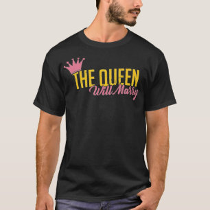 Junggeselinnen-Abschied Bridge Pfeil - T-Shirt