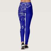 Junggeselinnen-Abschied Brito Be Blue Leggings (Rückseite)