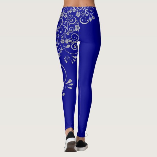 Junggeselinnen-Abschied Brito Be Blue Leggings (Rückseite)