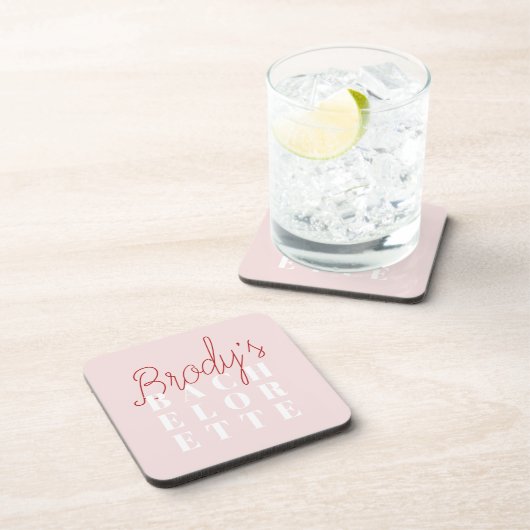 Junggeselinnen-Abschied - Brody Getränkeuntersetzer (Rechte Seite)