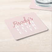 Junggeselinnen-Abschied - Brody Rechteckiger Pappuntersetzer (angewinkelt)