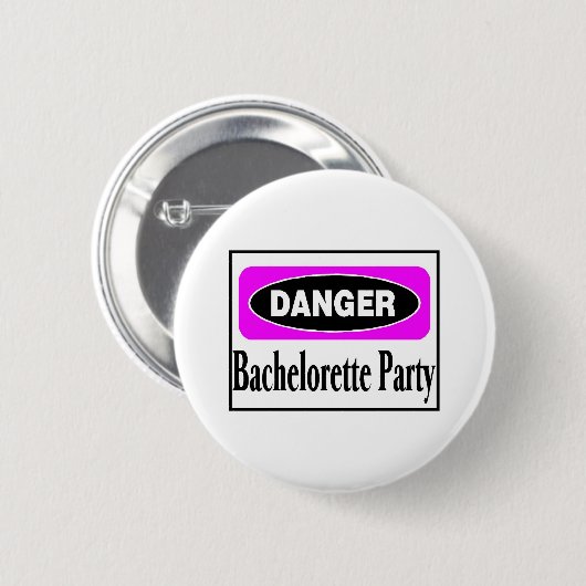 Junggeselinnen-Abschied Button (Vorne & Hinten)