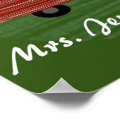 Junggeselinnen-Abschied Camper Mountain Weekend Gr Poster (Ecke)