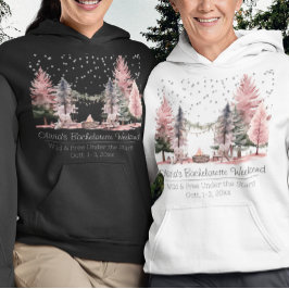 Junggeselinnen-Abschied Camping Weekend Hoodie