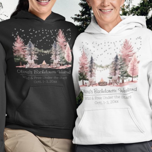 Junggeselinnen-Abschied Camping Weekend Sweatshirt