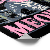 Junggeselinnen-Abschied Cowgirl Getting Meowied Ca Poster (Ecke)