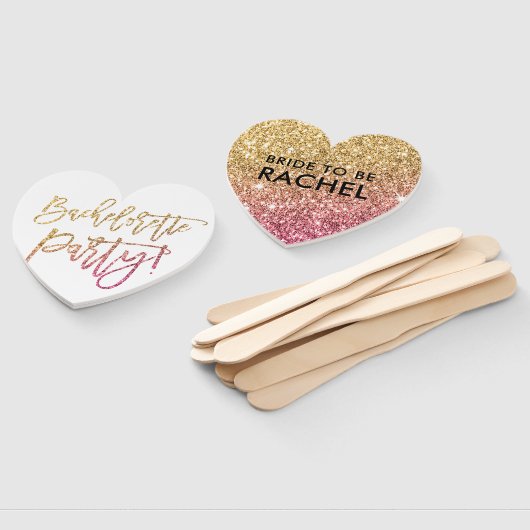 JUNGGESELINNEN-ABSCHIED DECOR Moderner schicke Gol Fächer (Non-assembled)