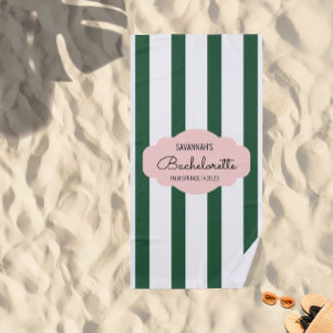 Junggeselinnen-Abschied der Truppen Beverly Hills Strandtuch