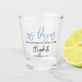 Junggeselinnen-Abschied des Bestimmungsorts Schnapsglas (Vorderseite)