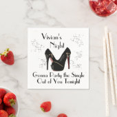 Junggeselinnen-Abschied des Single Napkins Serviette (Beispiel)