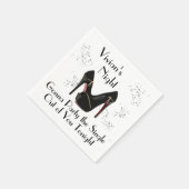 Junggeselinnen-Abschied des Single Napkins Serviette (Ecke)