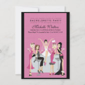 Junggeselinnen-Abschied Einladung (Vorderseite)