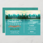Junggeselinnen-Abschied Einladung (Vorne/Hinten)