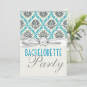 Junggeselinnen-Abschied Einladung (Stehend Vorderseite)