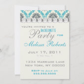 Junggeselinnen-Abschied Einladung (Rückseite)