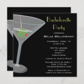 Junggeselinnen-Abschied Einladung (Vorne/Hinten)