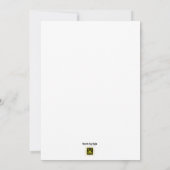 Junggeselinnen-Abschied Einladung (Rückseite)