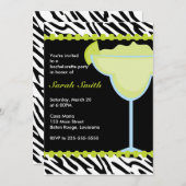 Junggeselinnen-Abschied Einladung (Vorne/Hinten)