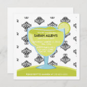 Junggeselinnen-Abschied Einladung (Vorne/Hinten)