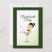 Junggeselinnen-Abschied Einladung (Vorderseite)