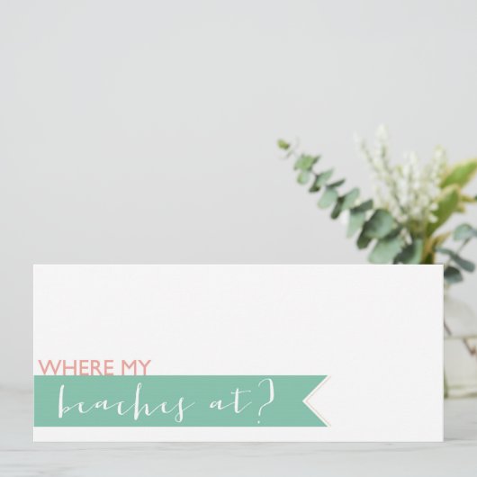 Junggeselinnen-Abschied Einladung (Stehend Vorderseite)