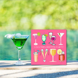 Junggeselinnen-Abschied Einladung