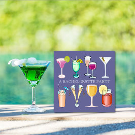 Junggeselinnen-Abschied Einladung