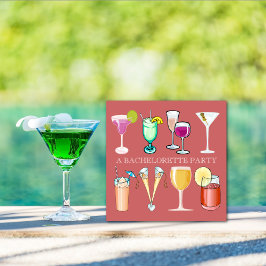 Junggeselinnen-Abschied Einladung