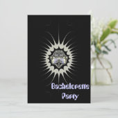 Junggeselinnen-Abschied Einladung (Stehend Vorderseite)