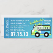 Junggeselinnen-Abschied Einladung (Vorderseite)