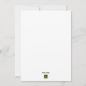 Junggeselinnen-Abschied Einladung (Rückseite)