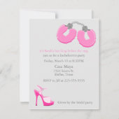 Junggeselinnen-Abschied Einladung (Vorderseite)