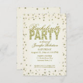 Junggeselinnen-Abschied Einladung (Vorne/Hinten)