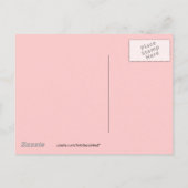 Junggeselinnen-Abschied Einladungspostkarte (Rückseite)