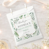 Junggeselinnen-Abschied Elegante Wasserfarbenhochz Geschenktütchen (Ausgeschnitten)