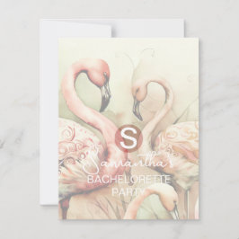 Junggeselinnen-Abschied-Ereignis QR-Antwortkarte RSVP Karte