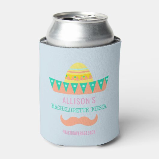 Junggeselinnen-Abschied Favor Fiesta Can Cooler Dosenkühler (Kanne Vorderseite)