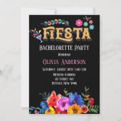 Junggeselinnen-Abschied Florals Fiesta Einladung (Vorderseite)