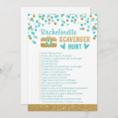 Junggeselinnen-Abschied Foto Scavenger Jagdspiel (Vorne/Hinten)