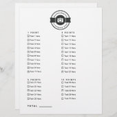 Junggeselinnen-Abschied Foto Scavenger Jagdspiel (Vorne/Hinten)