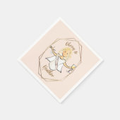 Junggeselinnen-Abschied Funny Female Cartoon Fun P Serviette (Ecke)