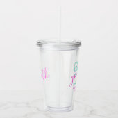 Junggeselinnen-Abschied Funny Hangover Gevor Acryltrinkbecher (Rechts)