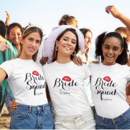 Junggeselinnen-Abschied für benutzerdefinierte Bit T-Shirt