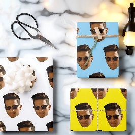 Junggeselinnen-Abschied für benutzerdefinierte Ges Geschenkpapier Set